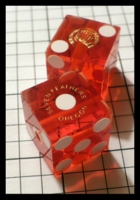 Dice : Dice - Casino Dice - Seven Feathers Casino Canyonville Oregon - Ebay Aug 2011